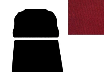 Kofferbak tapijt rood 1302